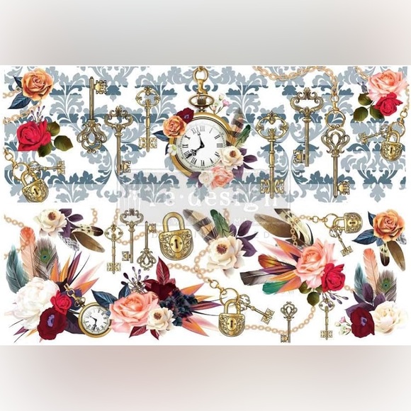 Redesign with Prima Decor Transfer ~ ONCE UPON A TIME 24” x 35” - Picture 1 of 4